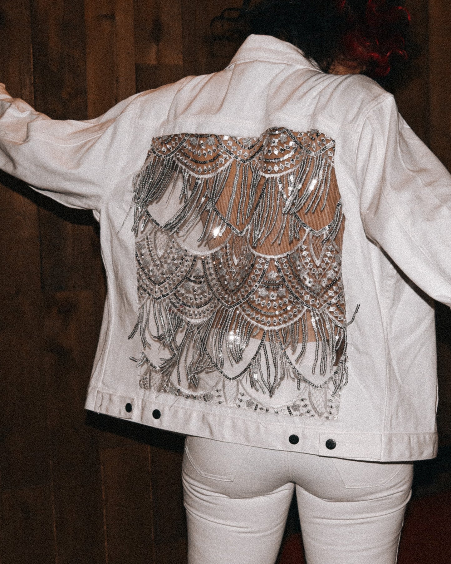 THE WHITE GATSBY JACKET (READY TO SHIP)