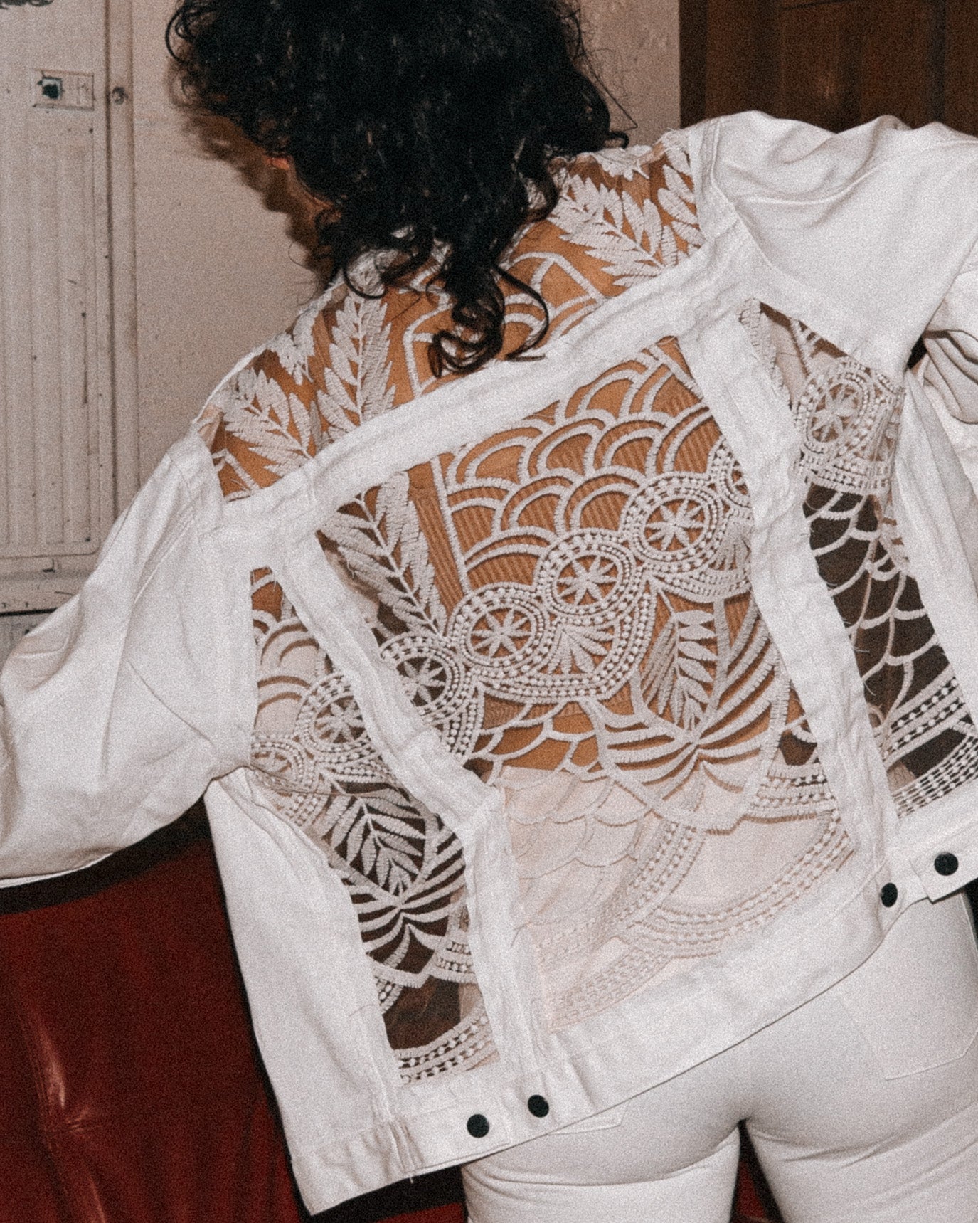 THE BOHO LACE JACKET (READY TO SHIP)
