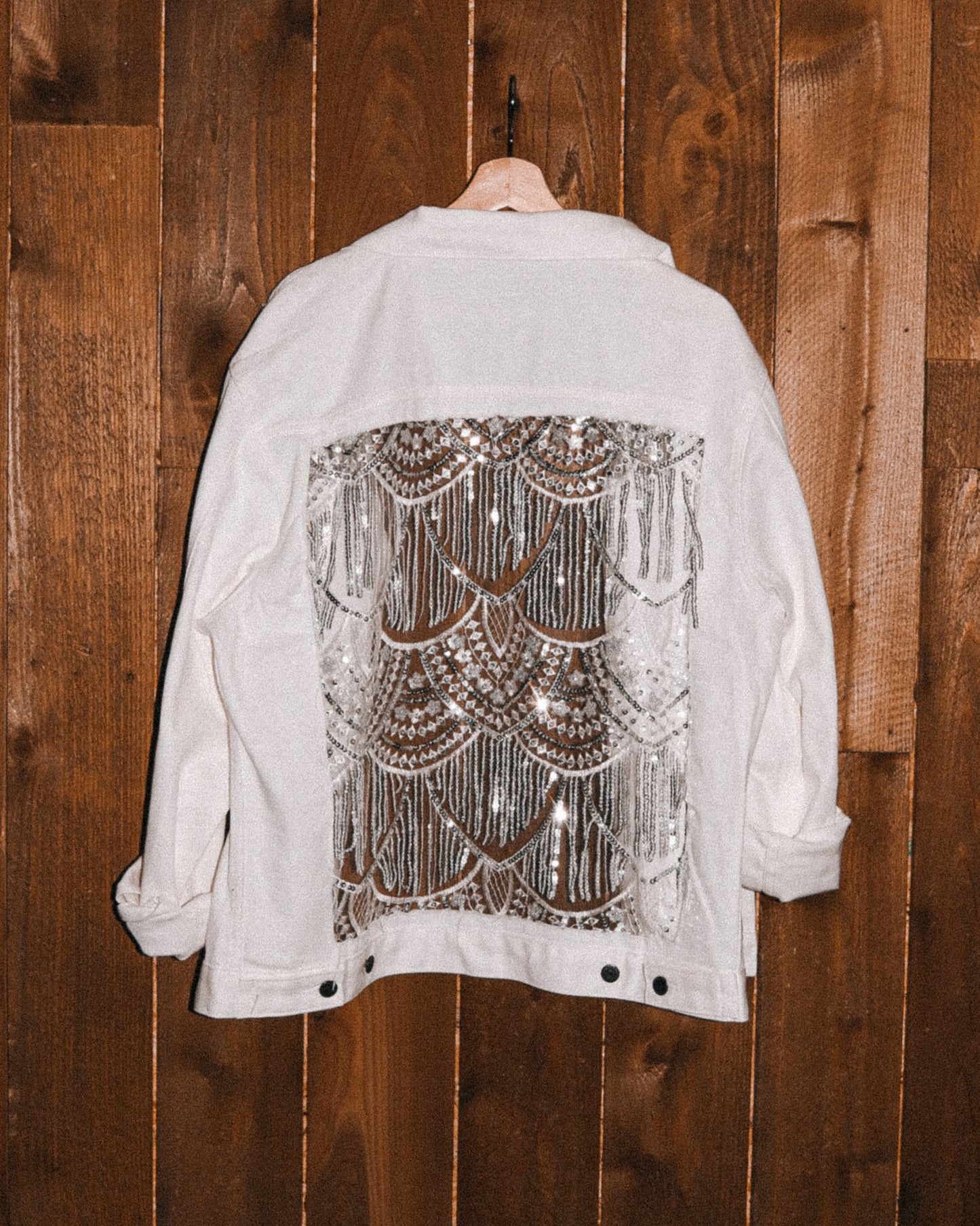THE WHITE GATSBY JACKET (READY TO SHIP)