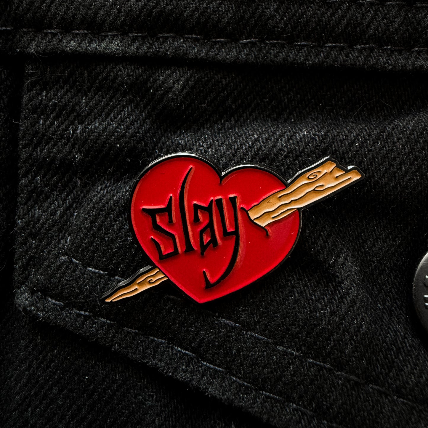 THE SLAYER ENAMEL PIN
