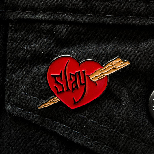 THE SLAYER ENAMEL PIN