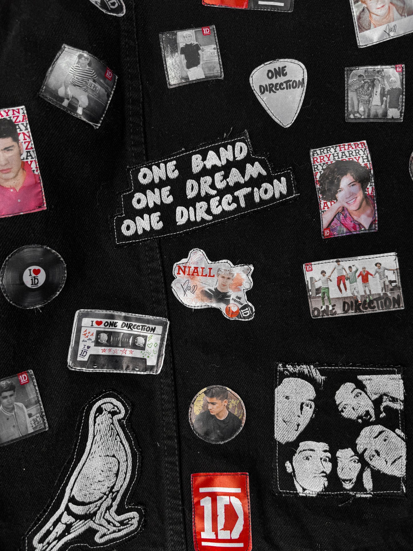 THE ONE DIRECTION PATCHWORK JACKET