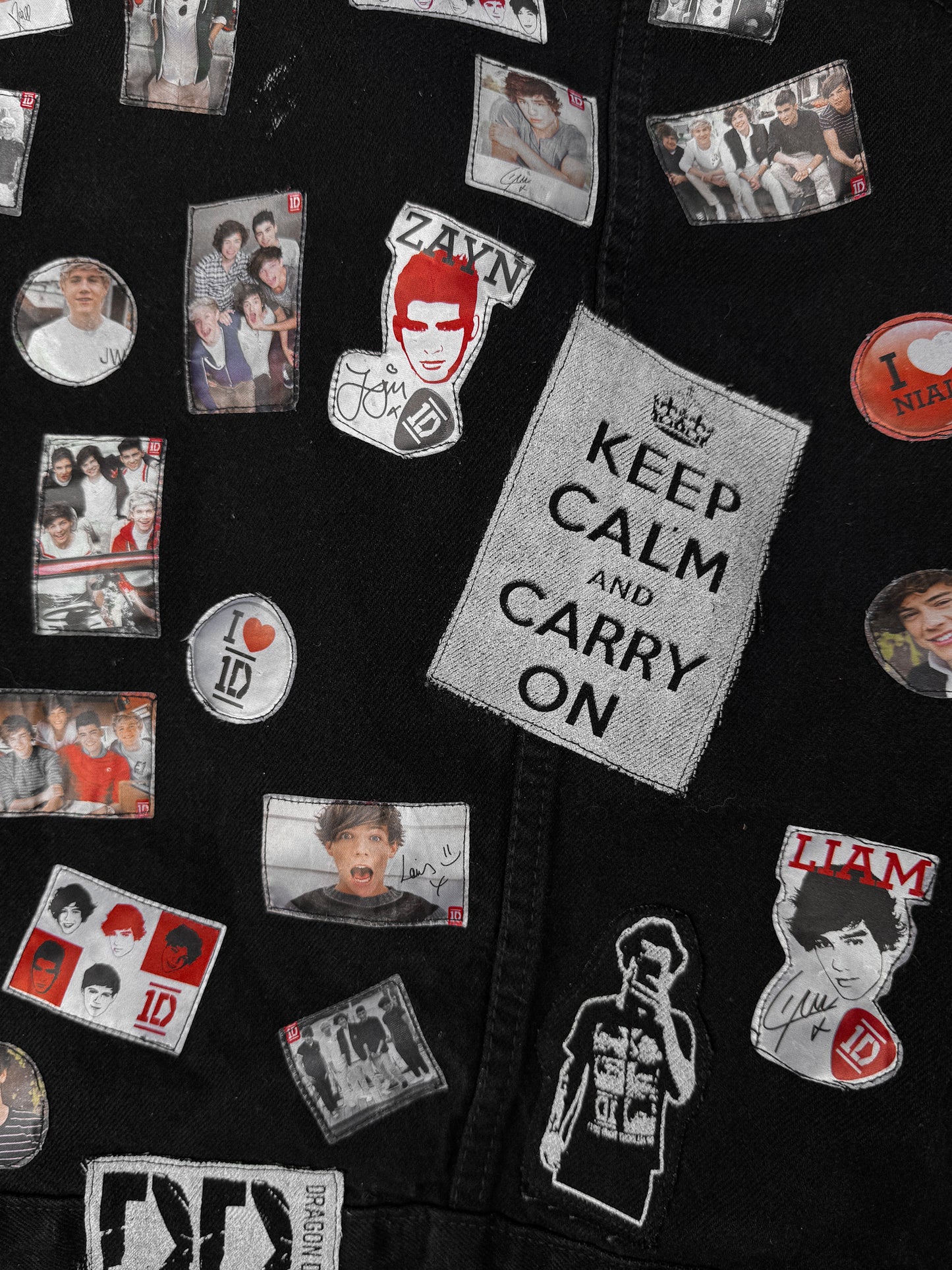 THE ONE DIRECTION PATCHWORK JACKET
