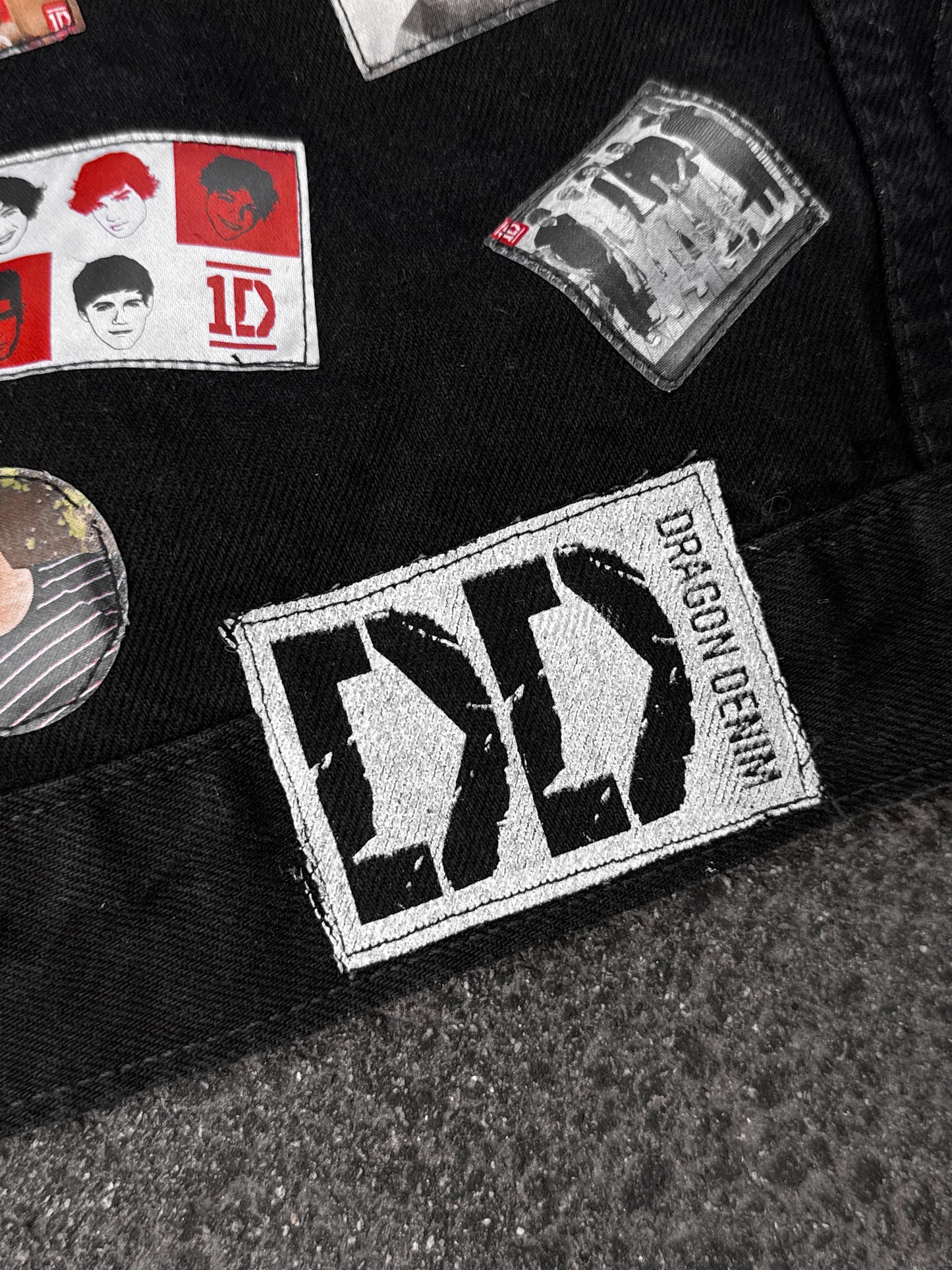 THE ONE DIRECTION PATCHWORK JACKET