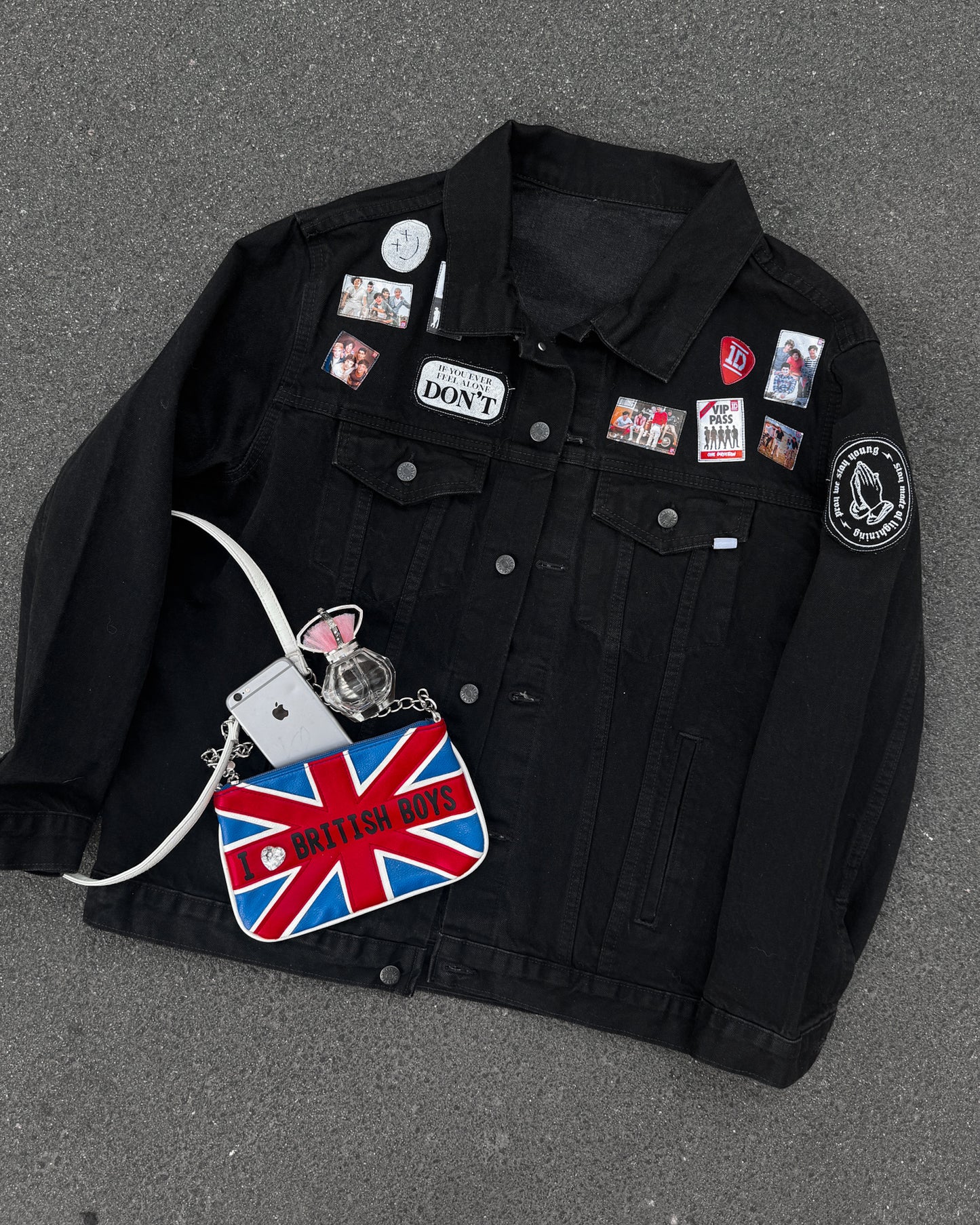 THE ONE DIRECTION PATCHWORK JACKET