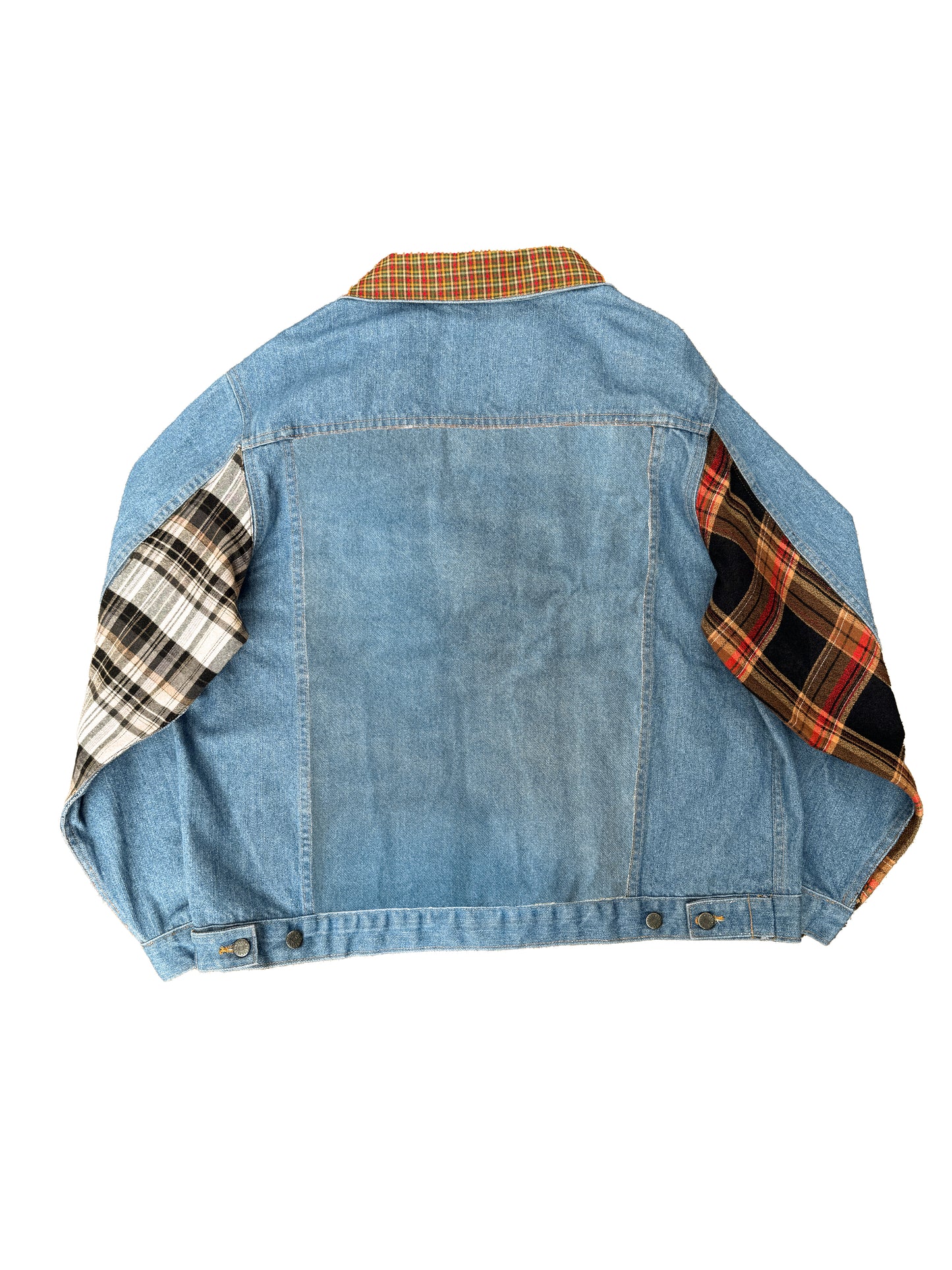 THE LIMITED EDITION AUTUMN PLAID TRUCKER JACKET