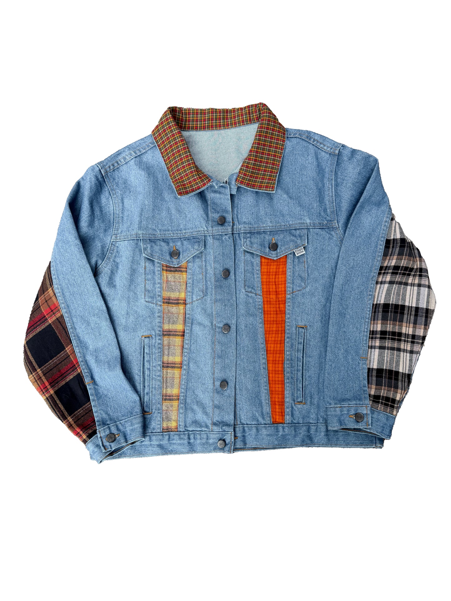 THE LIMITED EDITION AUTUMN PLAID TRUCKER JACKET