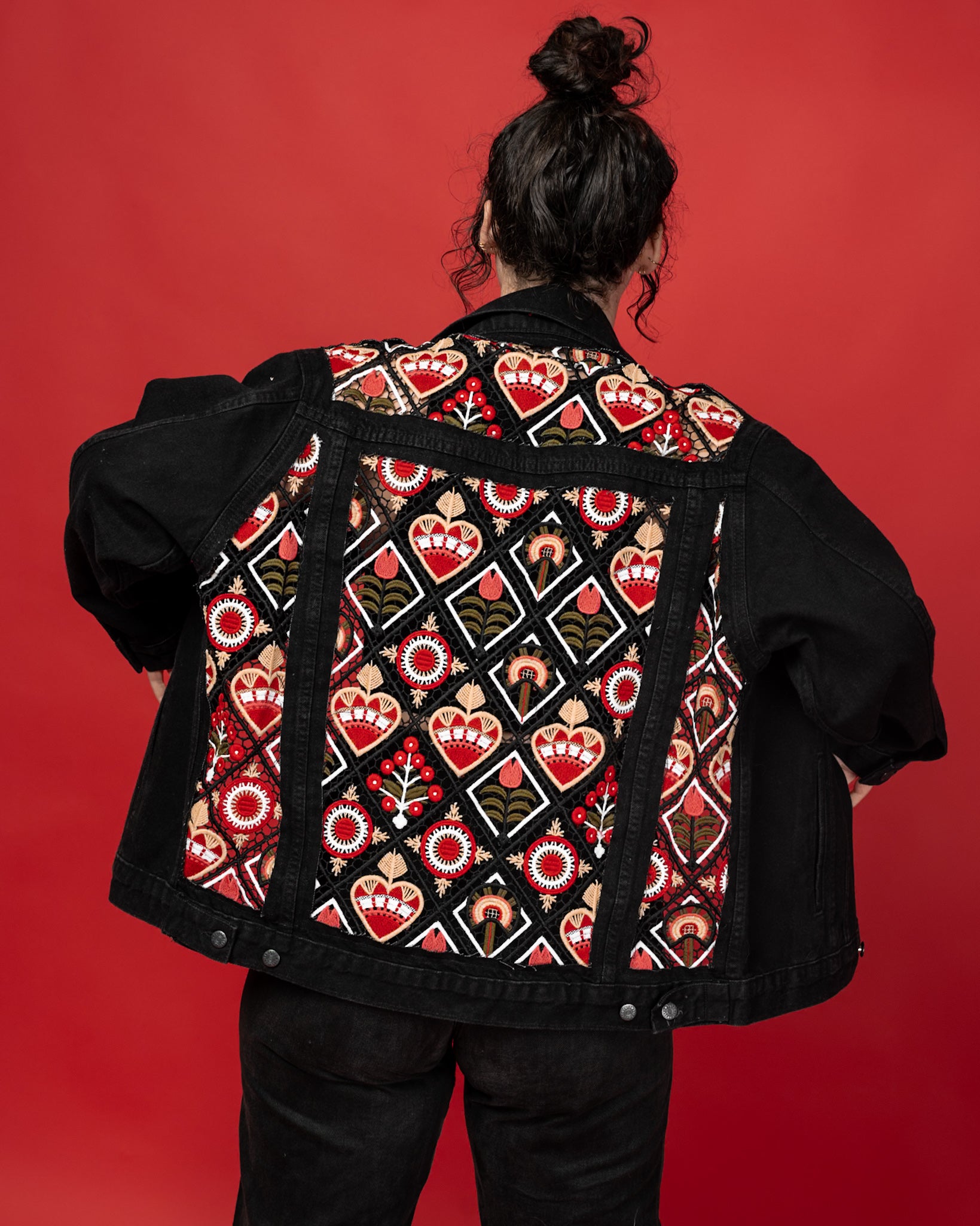 THE QUEEN OF HEARTS JACKET (PREORDER) – Dragon Denim