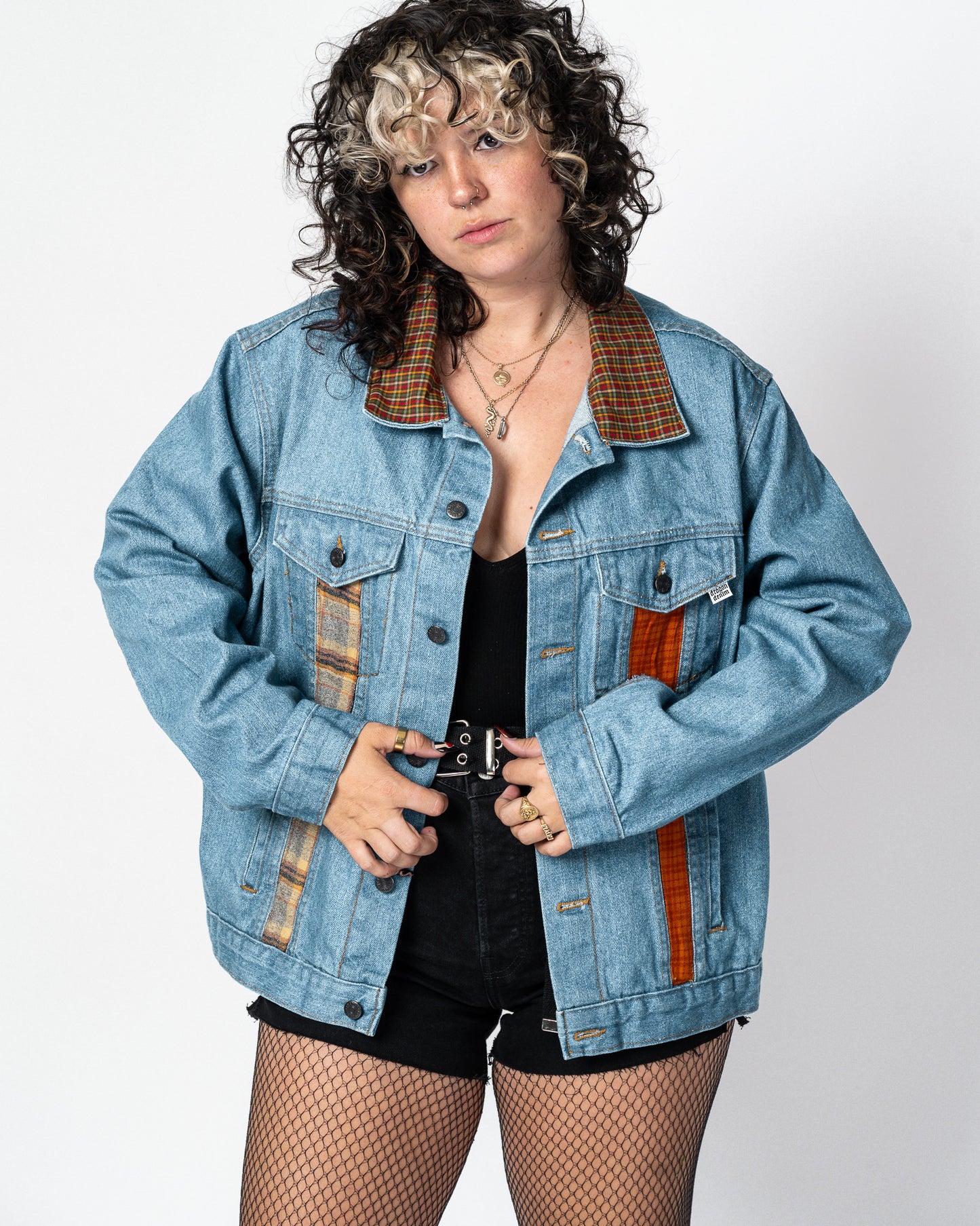 THE LIMITED EDITION AUTUMN PLAID TRUCKER JACKET
