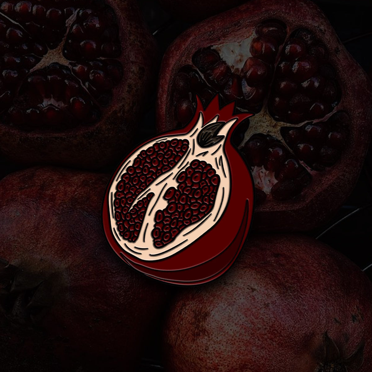 POMEGRANATE PIN