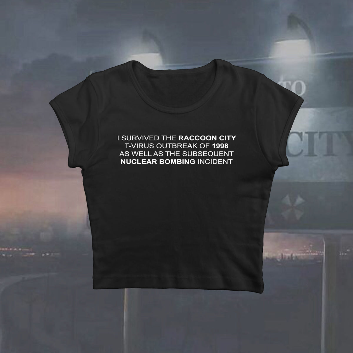 I SURVIVED RACCOON CITY SHIRT
