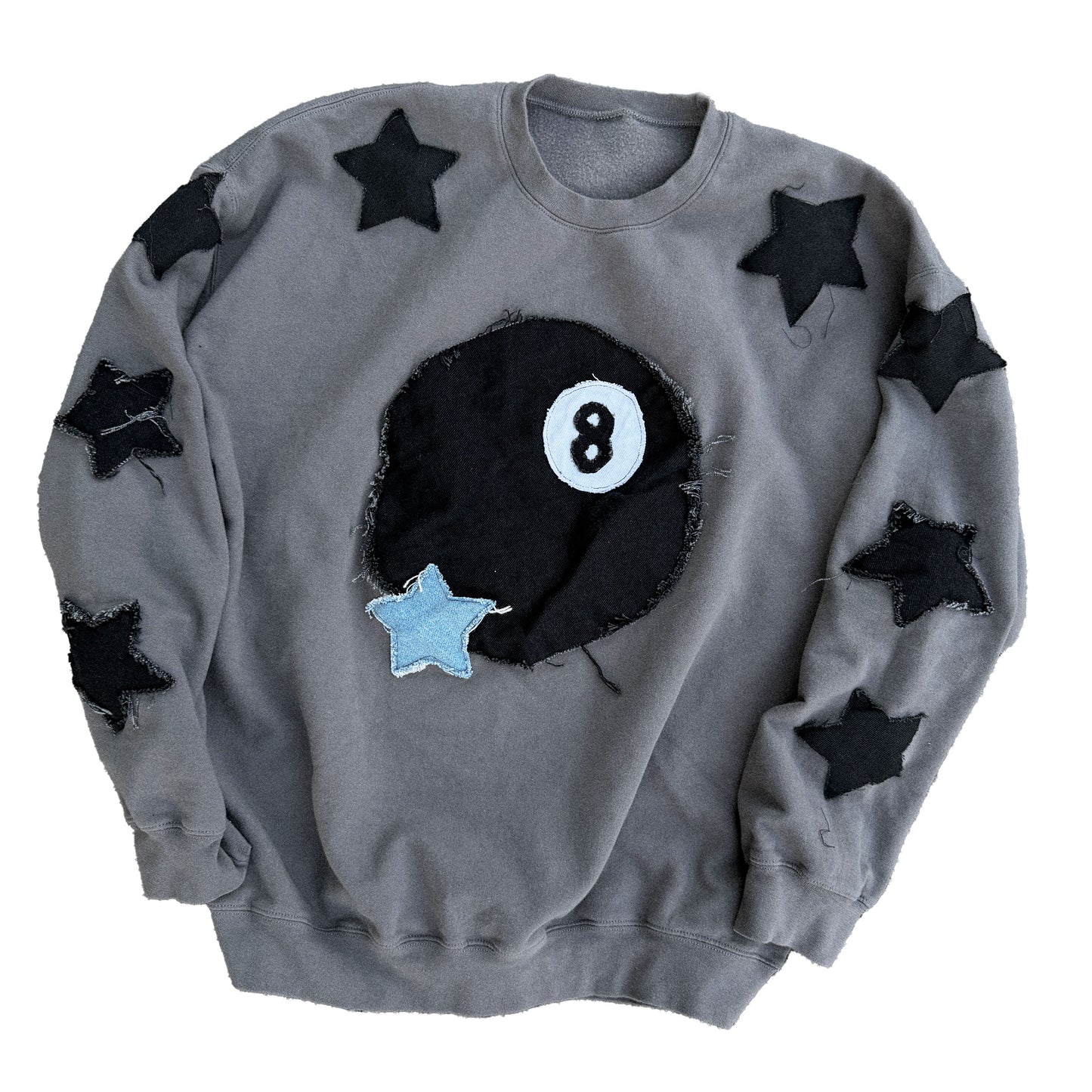 THE 8 BALL SCRAP CREWNECK (PREORDER)