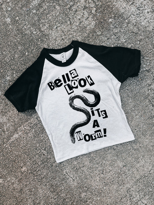 'IT'S A WORM' BABY TEE