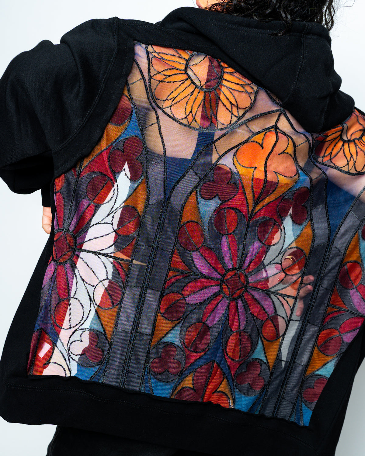 THE BACKLESS LACE HOODIE (PREORDER)