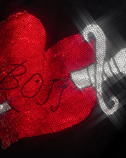 BOSS BEDAZZLED JACKET