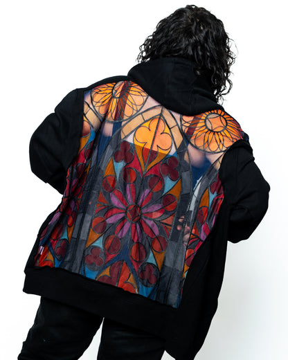 THE BACKLESS LACE HOODIE (PREORDER)