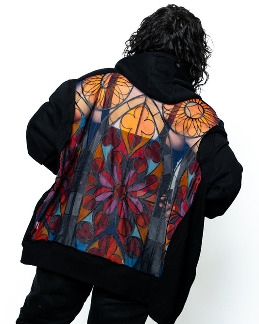 THE BACKLESS LACE HOODIE (PREORDER)