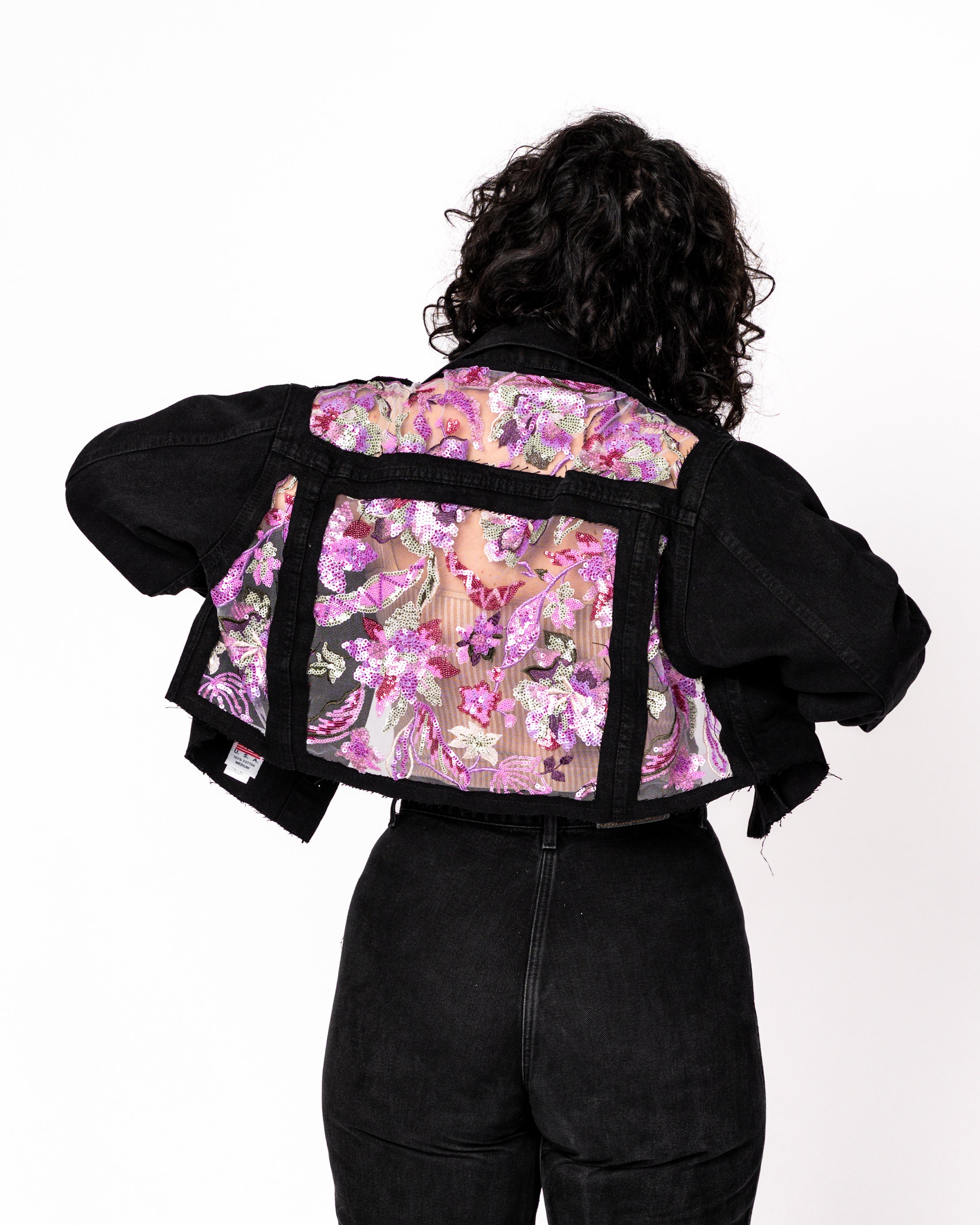 m*o様 PINK DRAGON ブラック刺繍ジャケットビンテージ THE AMETHYST JACKET (PREORDER) – Dragon Denim
