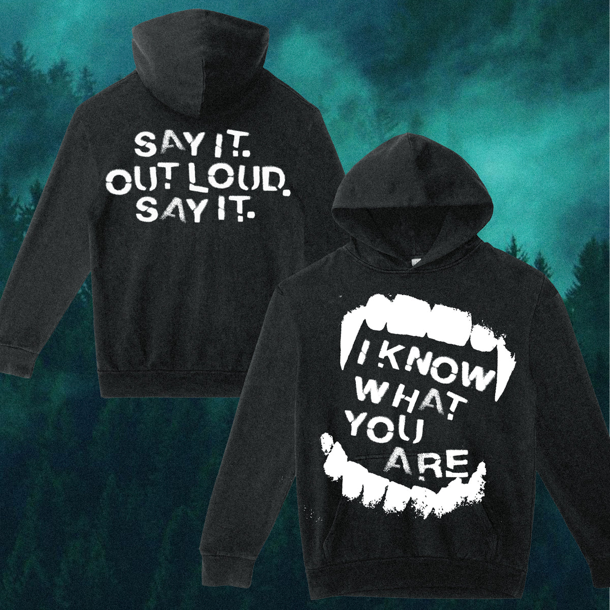 I KNOW WHAT YOU ARE HOODIE