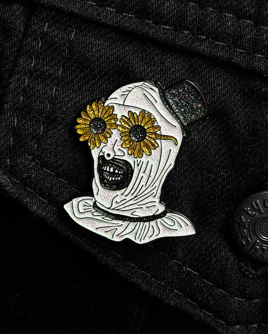 THE GLITTER TERRIFIER ENAMEL PIN