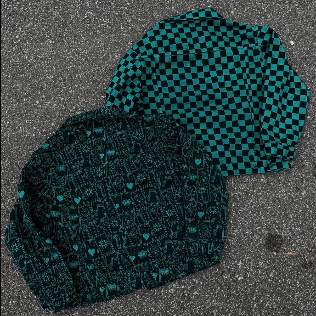 CHECKERBOARD TRUCKER JACKET – Dragon Denim