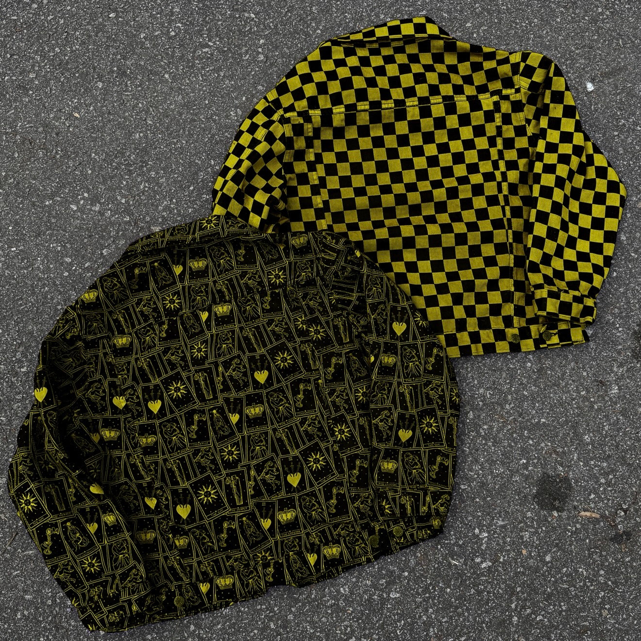 CHECKERBOARD TRUCKER JACKET – Dragon Denim