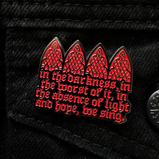 THE MIDNIGHT MASS ENAMEL PIN