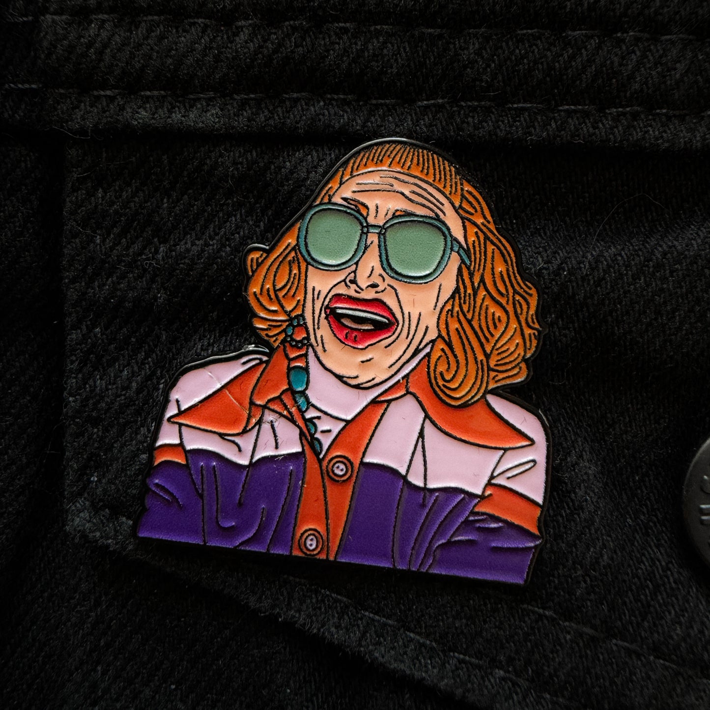 THE GLADYS ENAMEL PIN