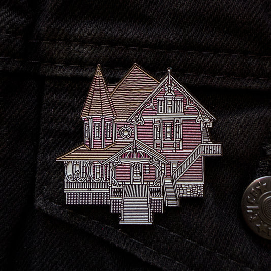 THE PINK PALACE ENAMEL PIN