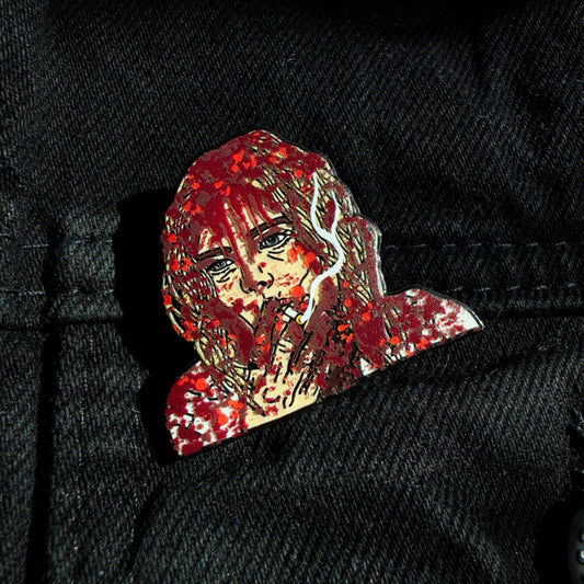 THE READY OR NOT ENAMEL PIN