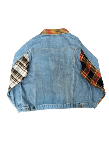 THE LIMITED EDITION AUTUMN PLAID TRUCKER JACKET
