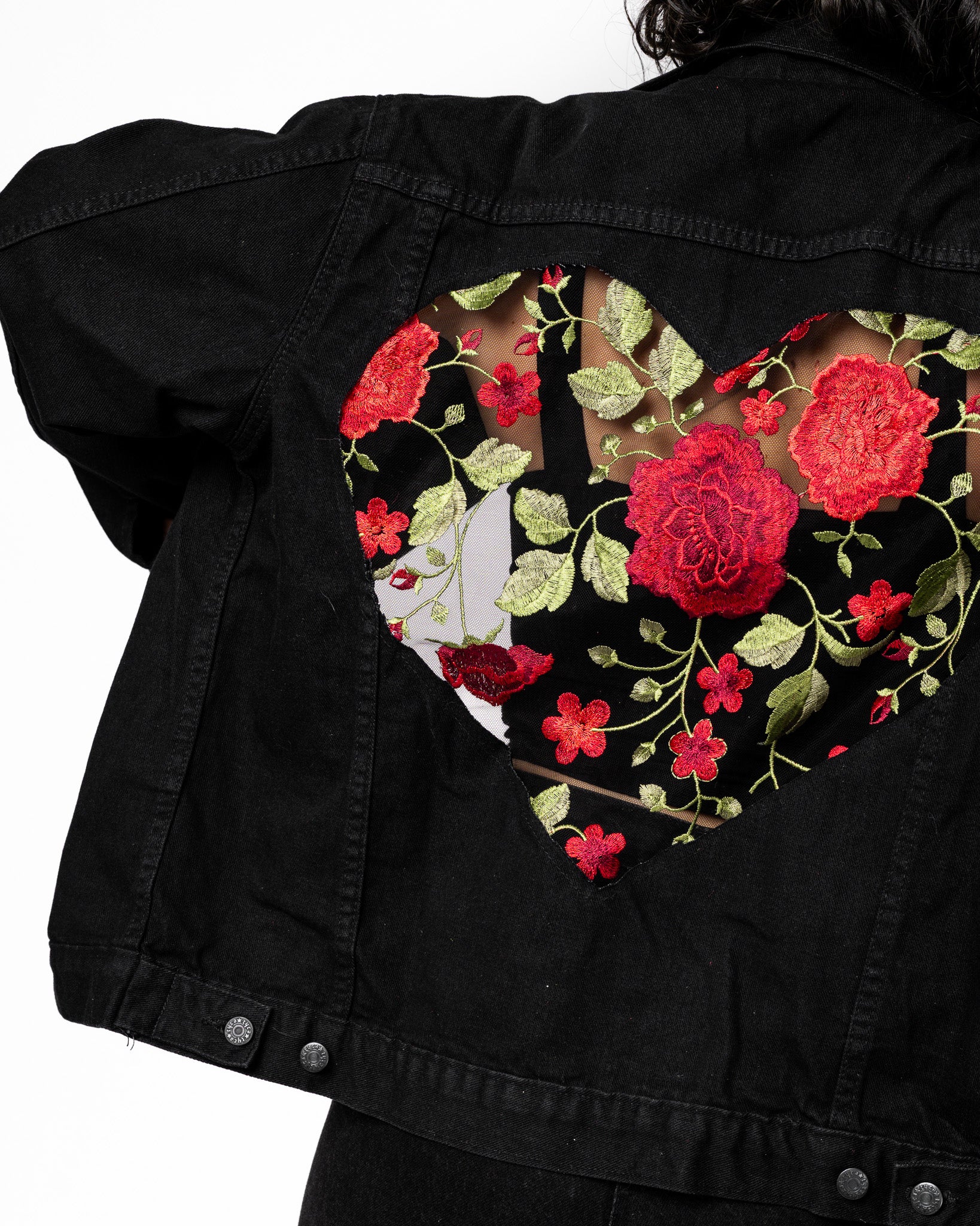 THE HEART CUT OUT JACKET (PREORDER) – Dragon Denim