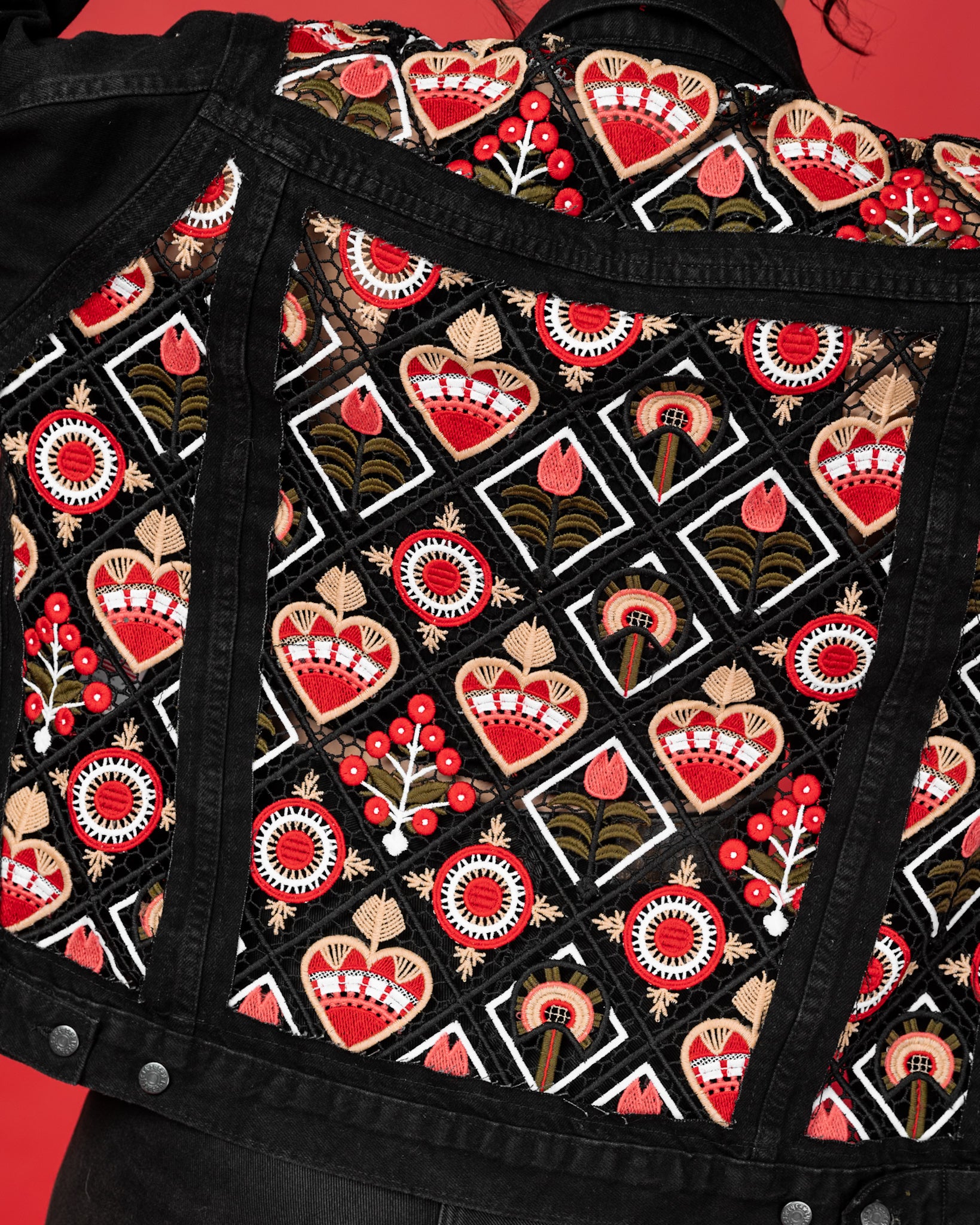 THE QUEEN OF HEARTS JACKET (PREORDER) – Dragon Denim