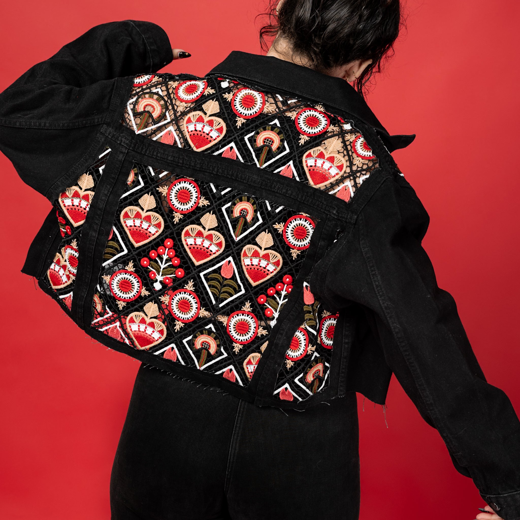 THE QUEEN OF HEARTS JACKET (PREORDER) – Dragon Denim