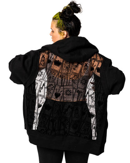 THE BACKLESS LACE HOODIE (PREORDER)