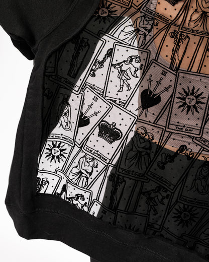 THE BACKLESS LACE HOODIE (PREORDER)