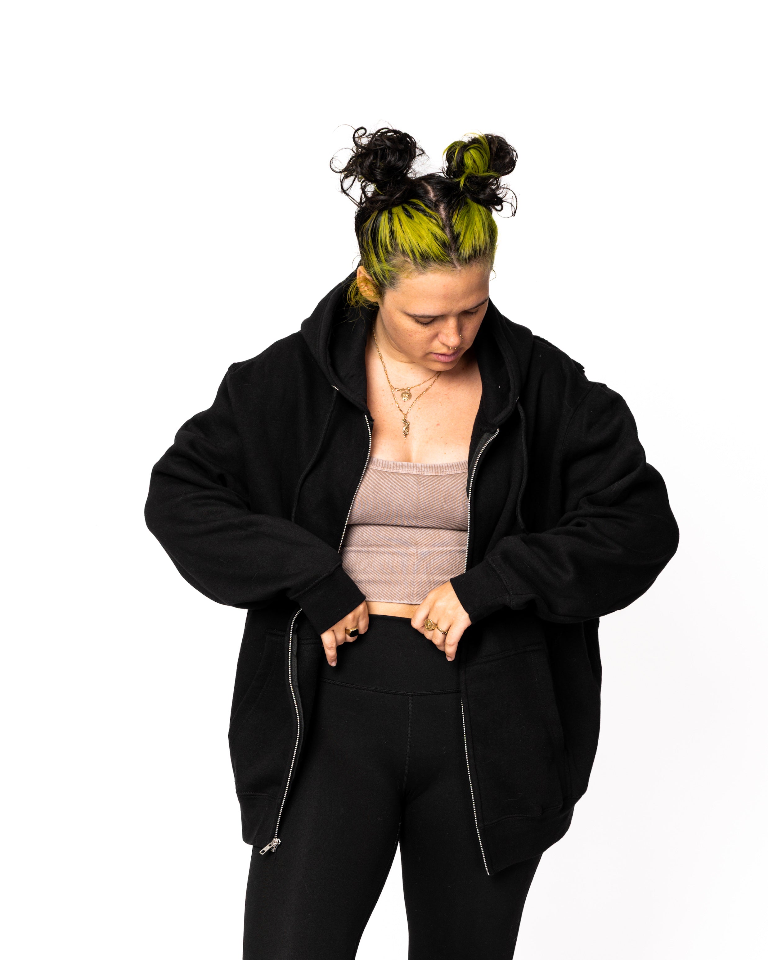 THE BACKLESS LACE HOODIE (PREORDER) – Dragon Denim