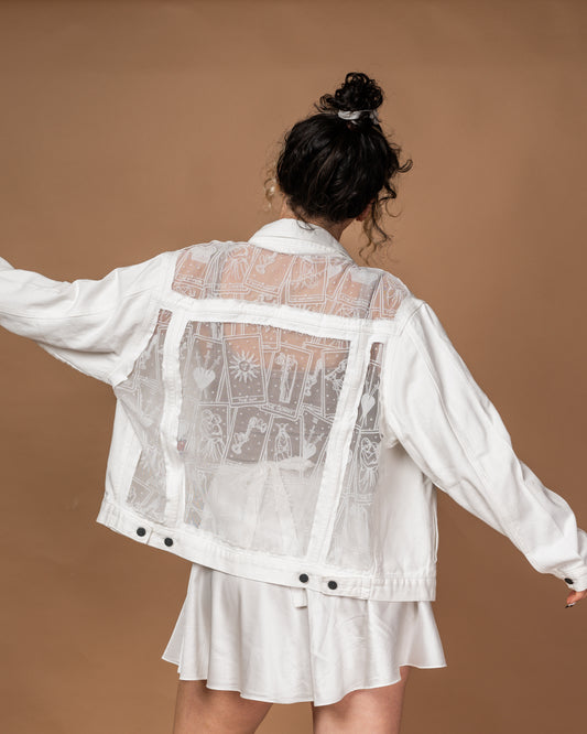 THE WHITE TAROT JACKET (PREORDER)