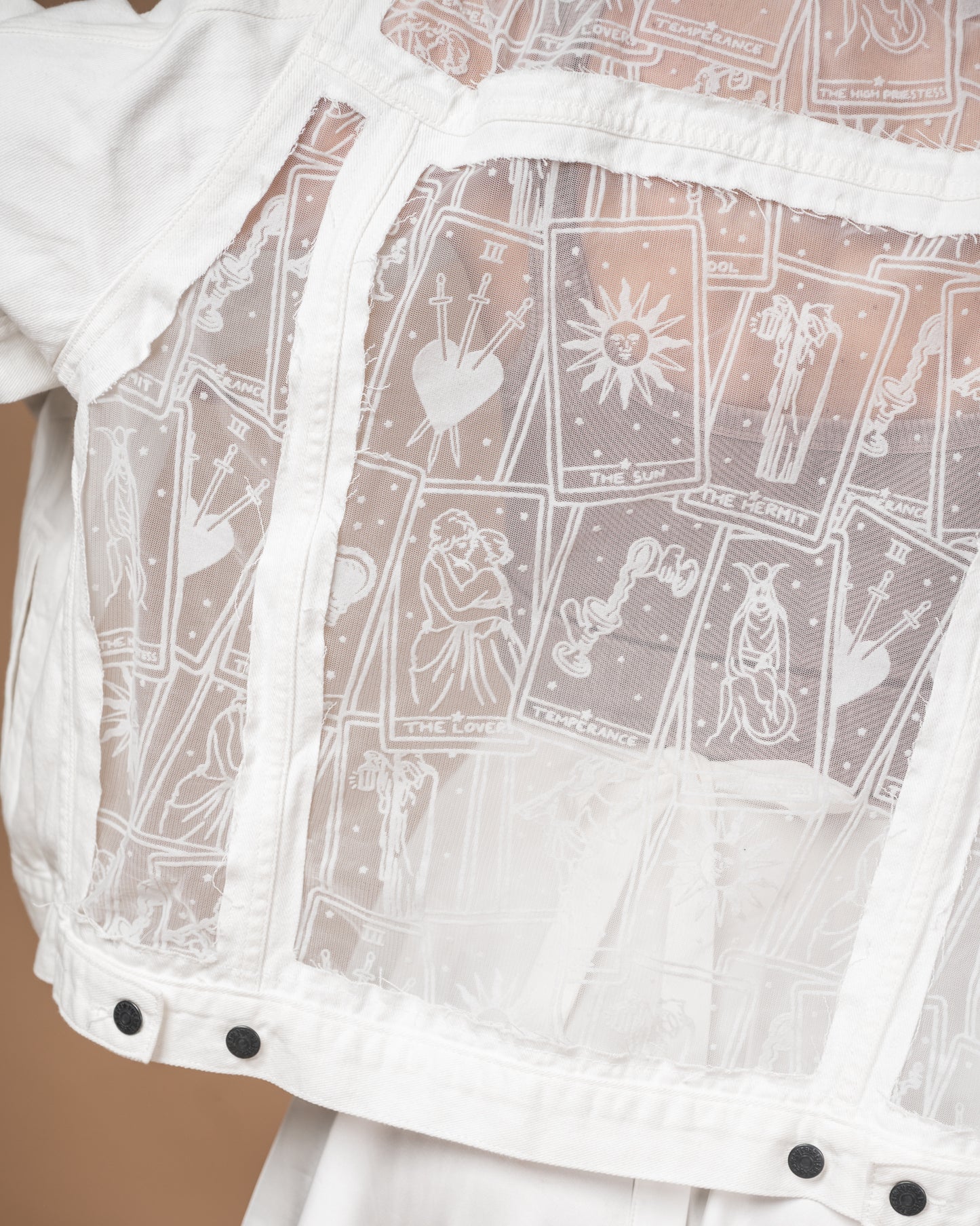 THE WHITE TAROT JACKET (PREORDER)