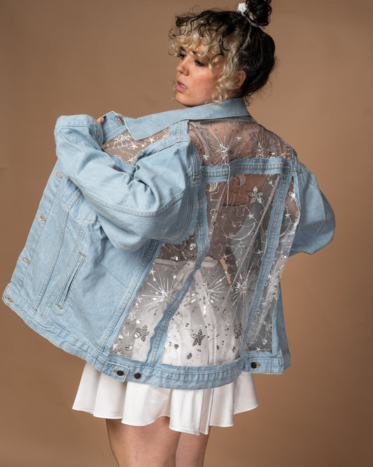 THE WHITE COSMIC JACKET (PREORDER)