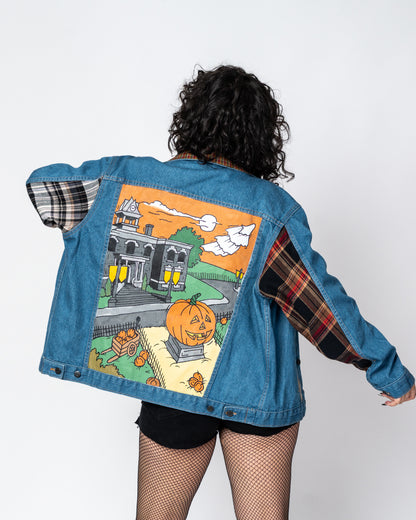 THE HALLOWEENTOWN PLAID JACKET