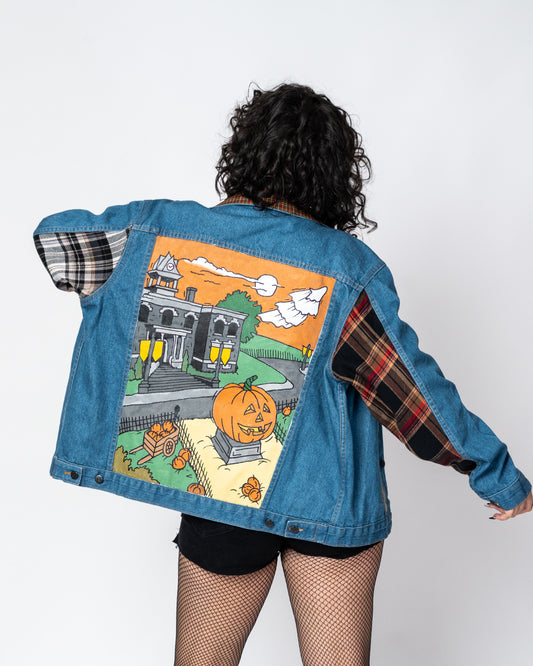 THE HALLOWEENTOWN PLAID JACKET