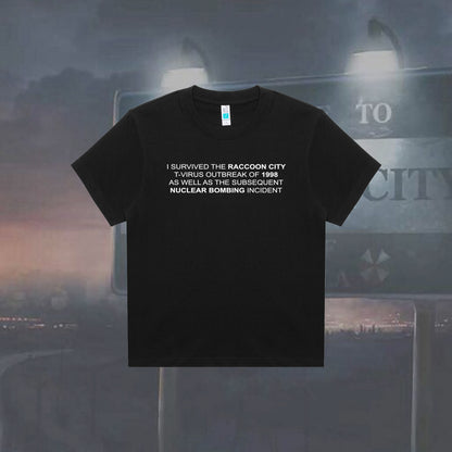 I SURVIVED RACCOON CITY SHIRT