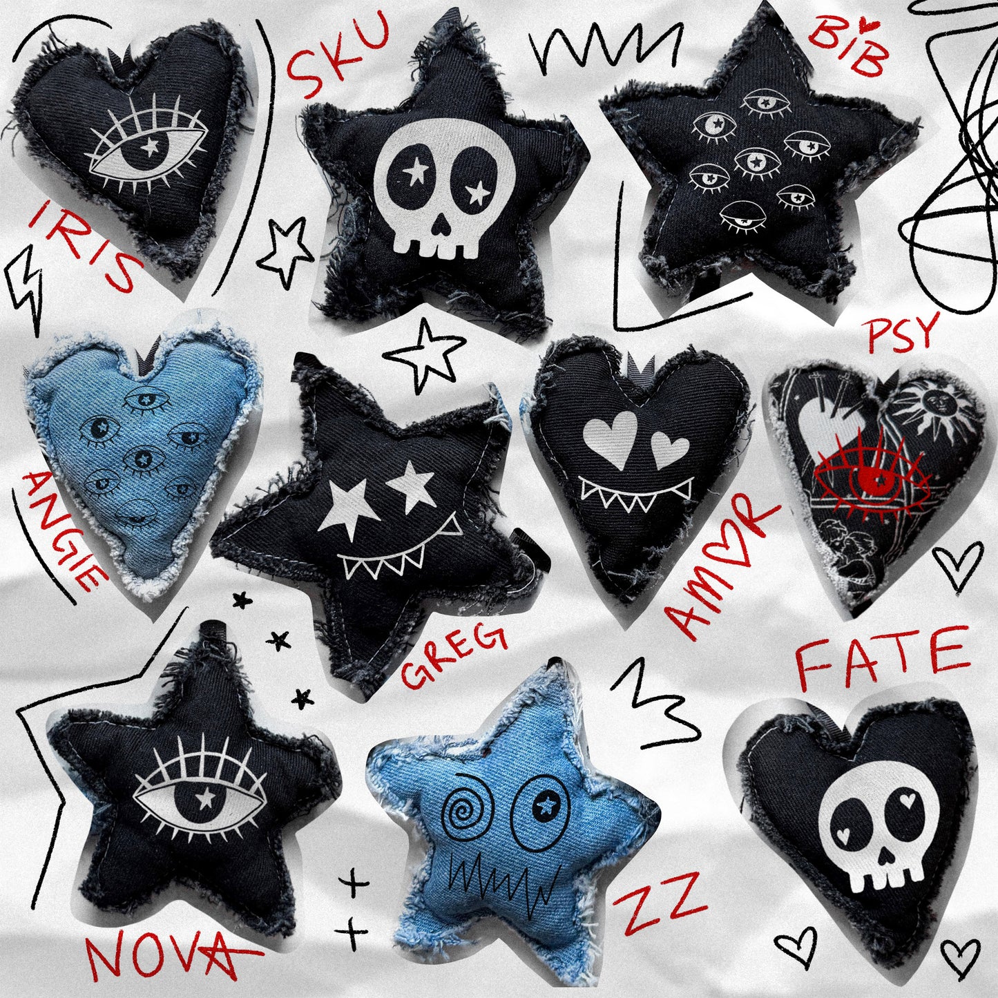 THE SCRAPPY FRIENDS BLIND BAG CHARM