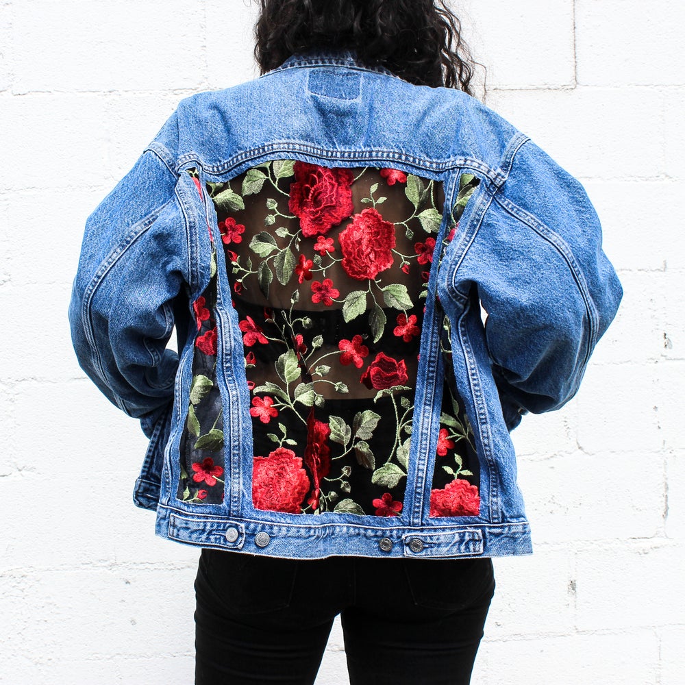 I liked the denim jacket from Chelsea's recent haul so I found almost the  exact same one for half the price. This one even has a fringed bottom cut  which we know