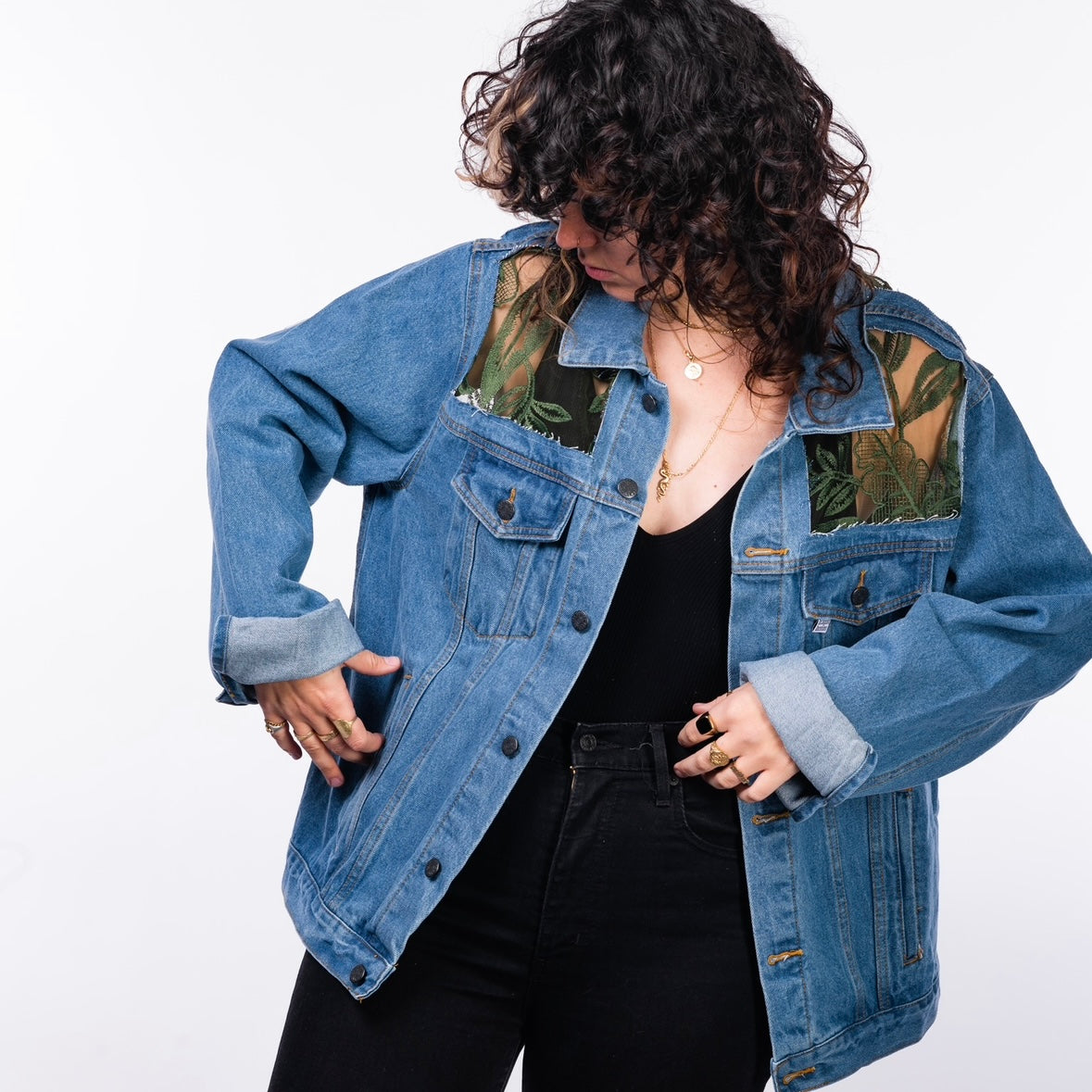 Denim Jacket My Secret Garden